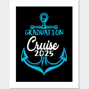 senior graduation cruise 2025 vacation T-Shirt Posters and Art